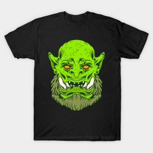 Scary Green Troll T-Shirt